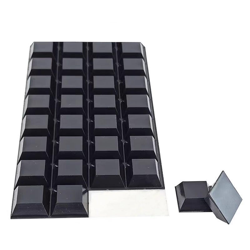 VBHHY 32Pcs Adhesive Rubber Feet for Electronics, Rubber Bumpers self Adhesive - Image 1